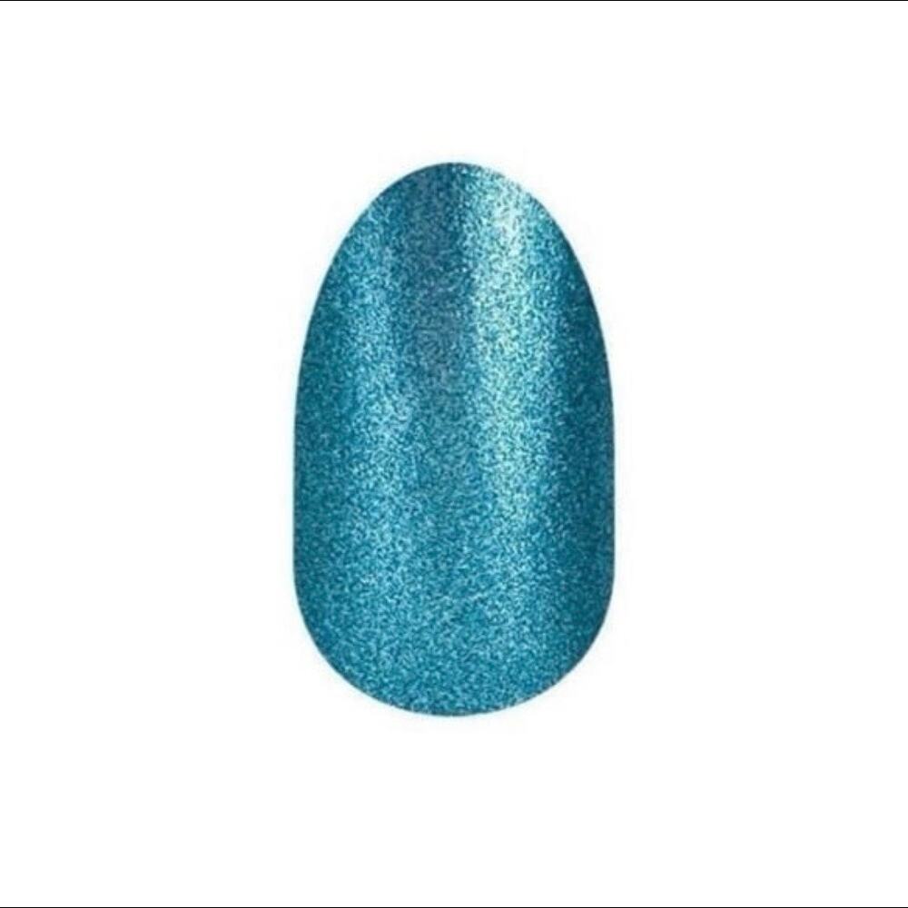 Color Street Space Case Shimmer Metallic Galactic Blue Nail Polish Strips